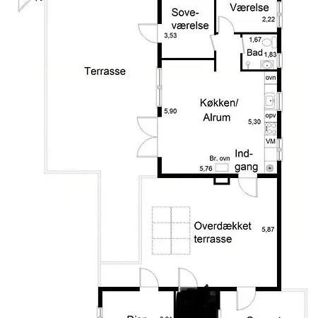 Semesterbostad House In Nature Close To The